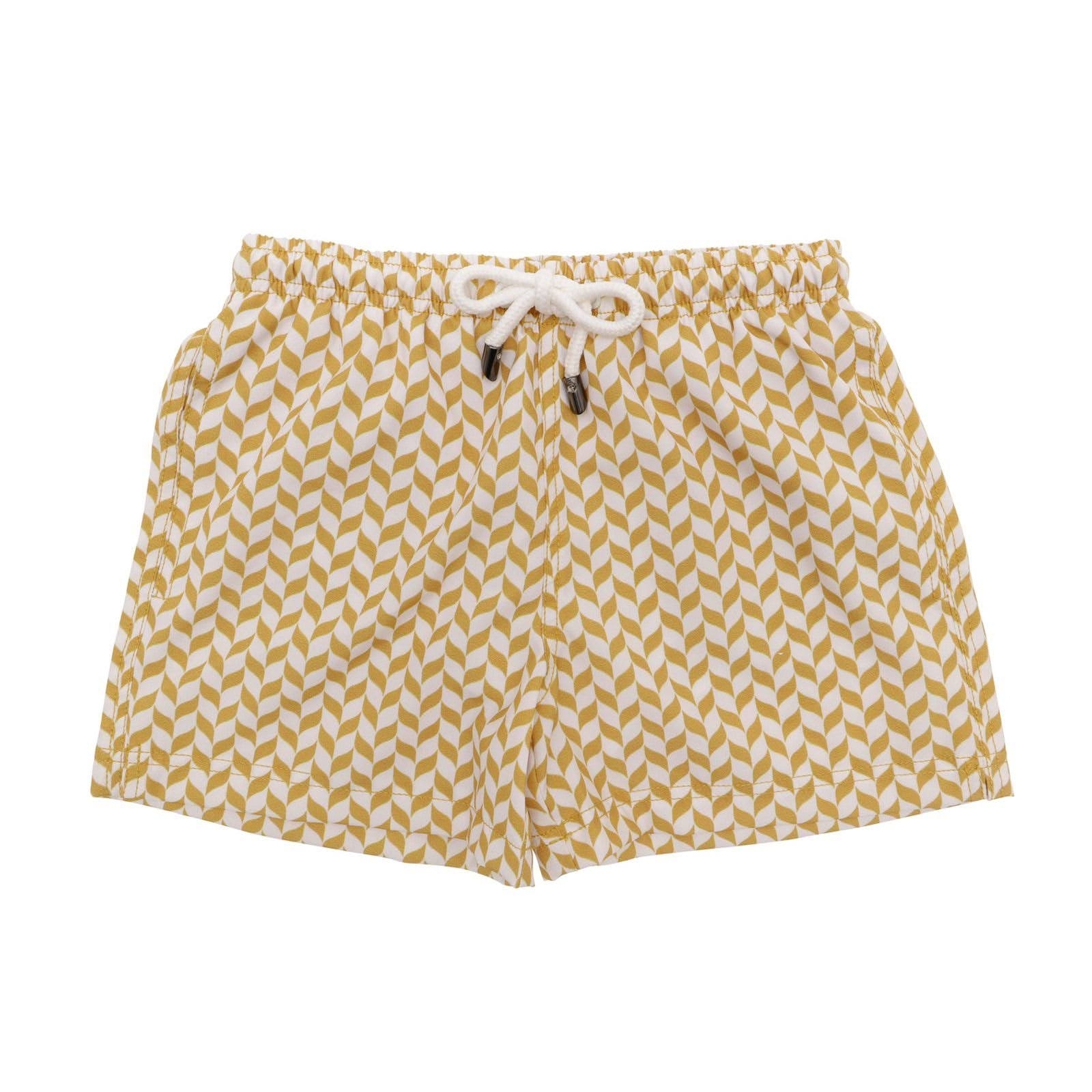 Shorts Escamas Amarela