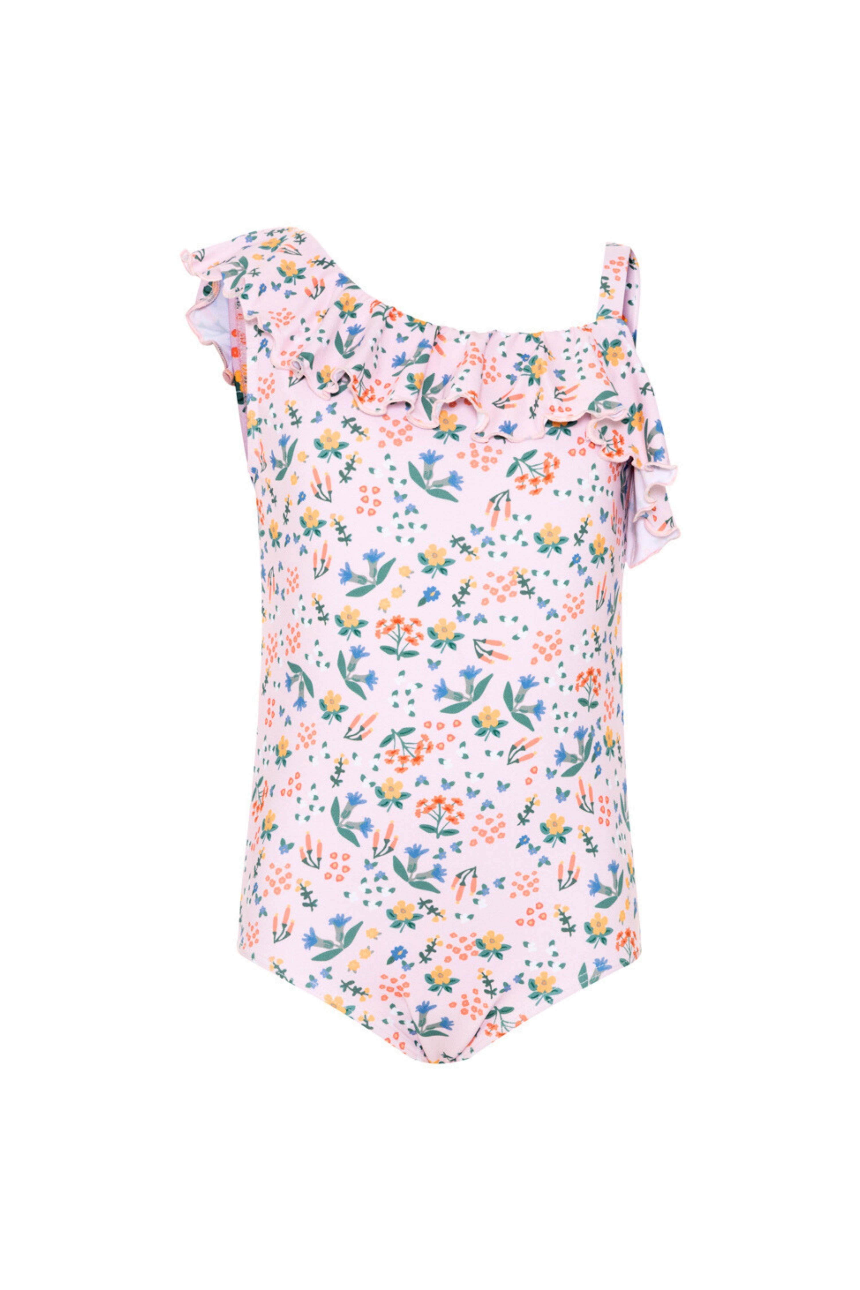 Maiô Infantil Aurora Jardim Floral