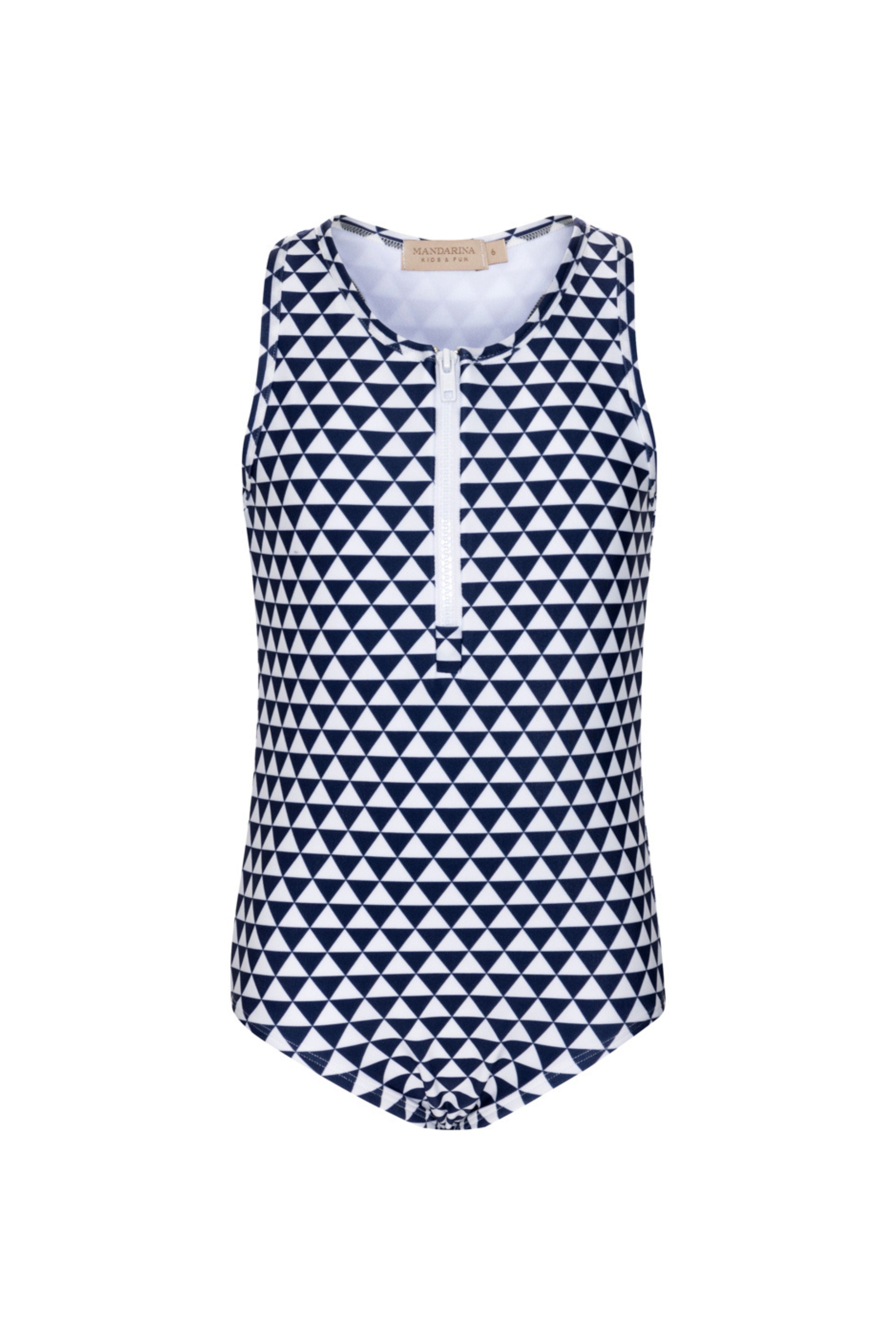 Maiô Infantil Triangulo Marinho (COLLAB ANDREA BOGOSIAN)