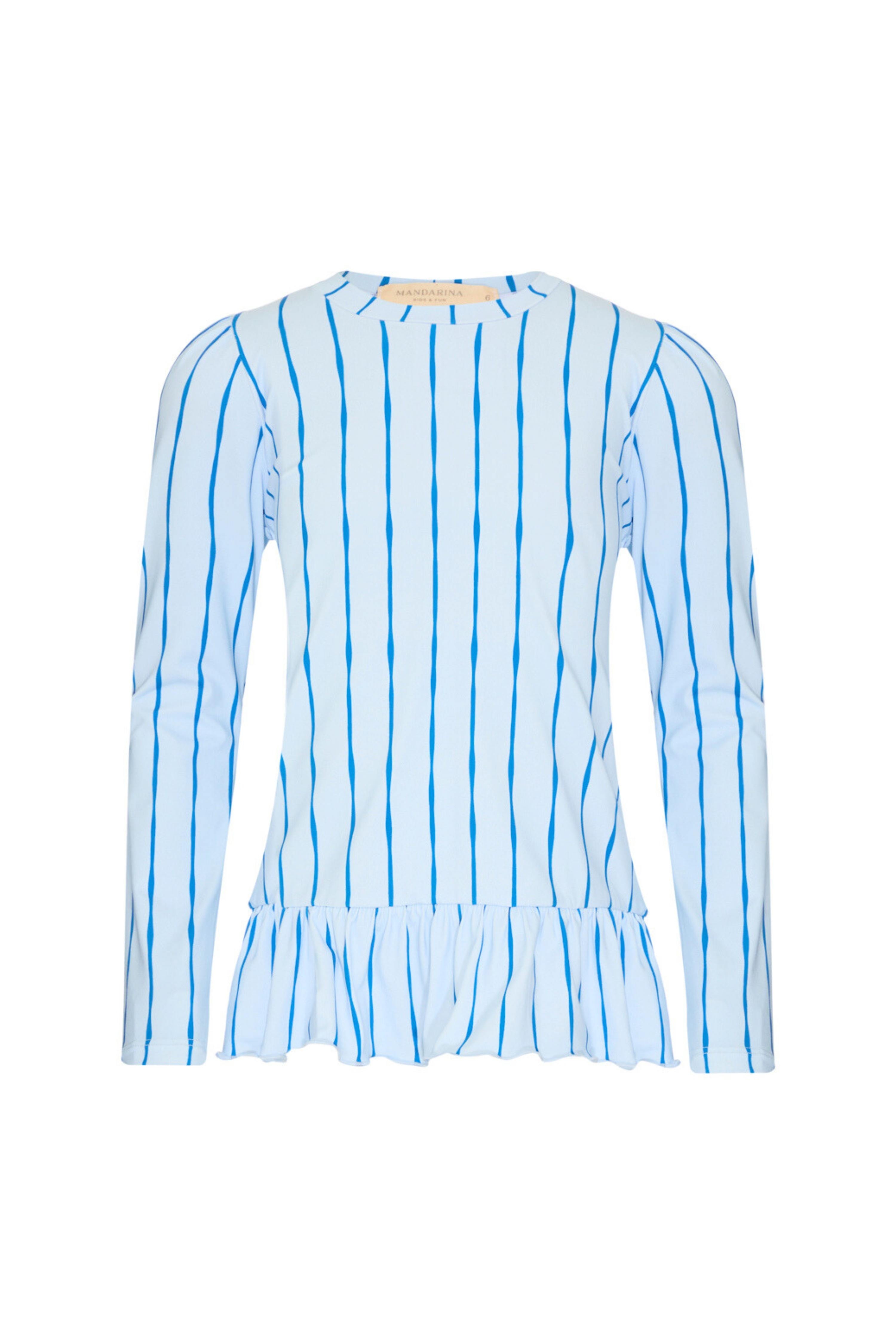 Camiseta Infantil Feminina UV 50 Listras