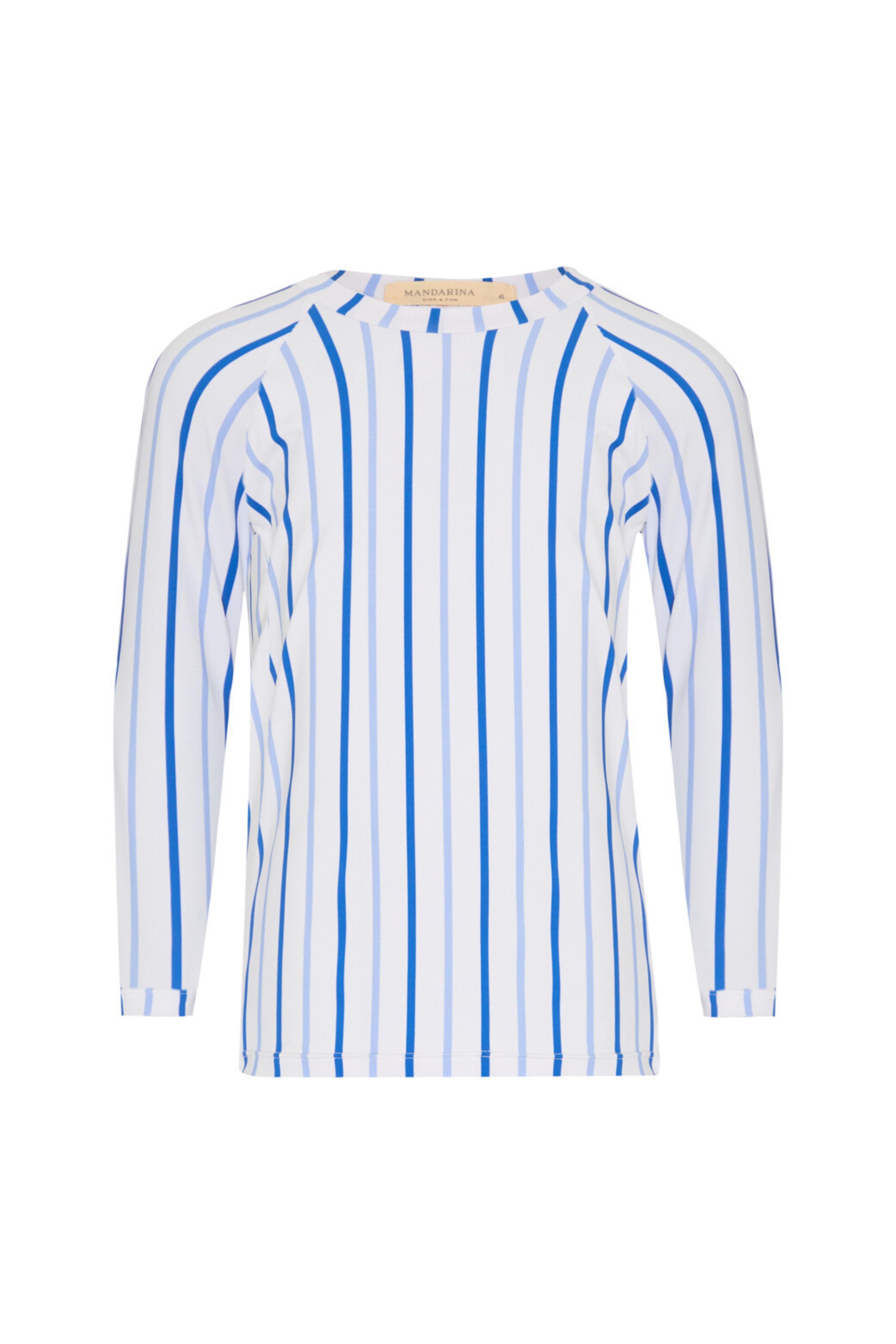 Camiseta Infantil Masculina UV 50 Listras Peixe