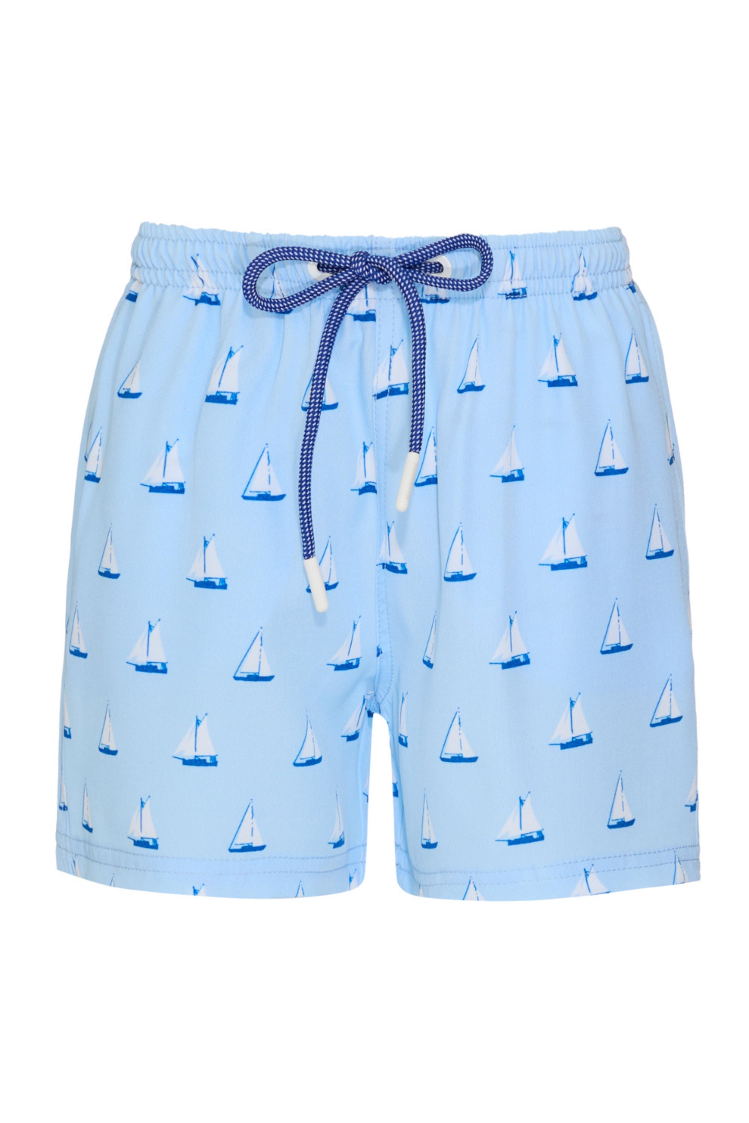 Shorts Infantil Veleiro Azul