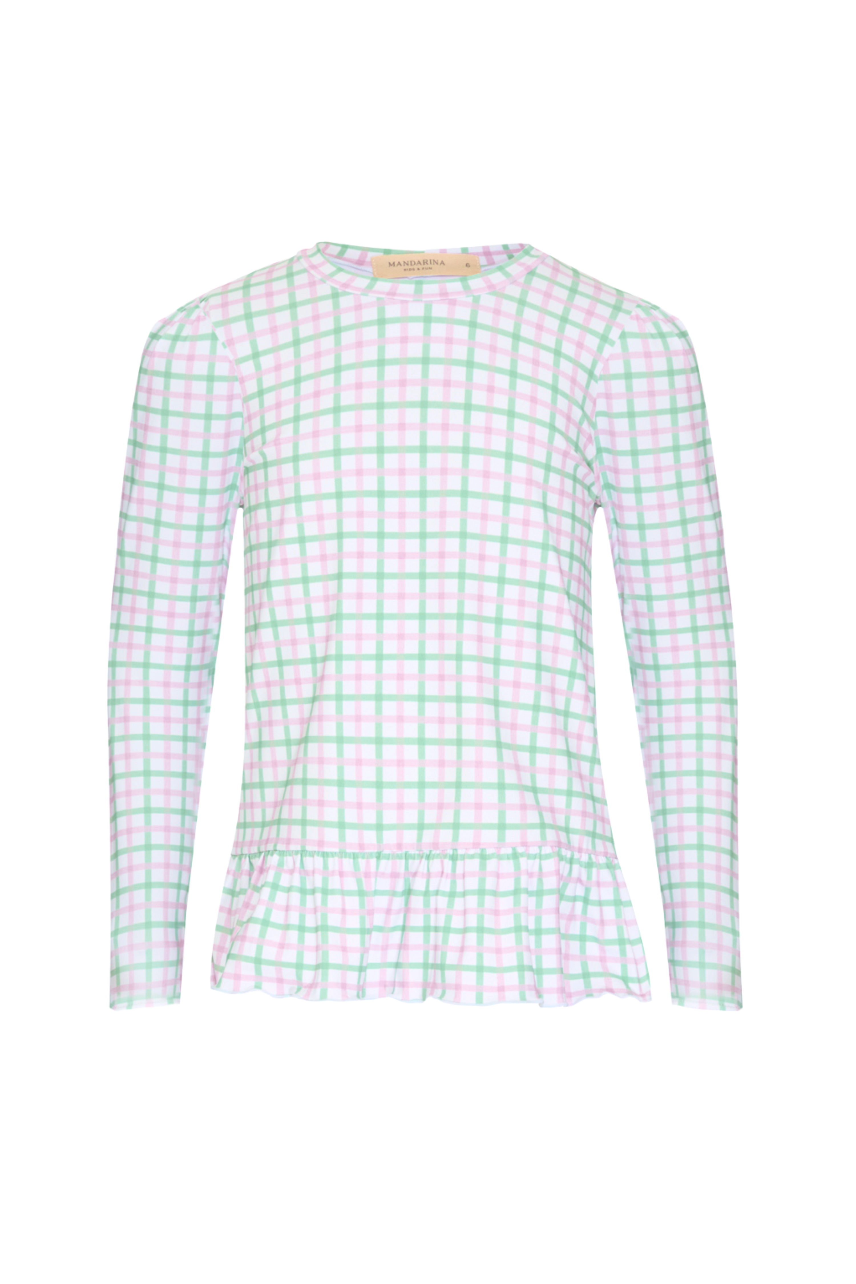 Camiseta Infantil Feminina UV 50 Vichy