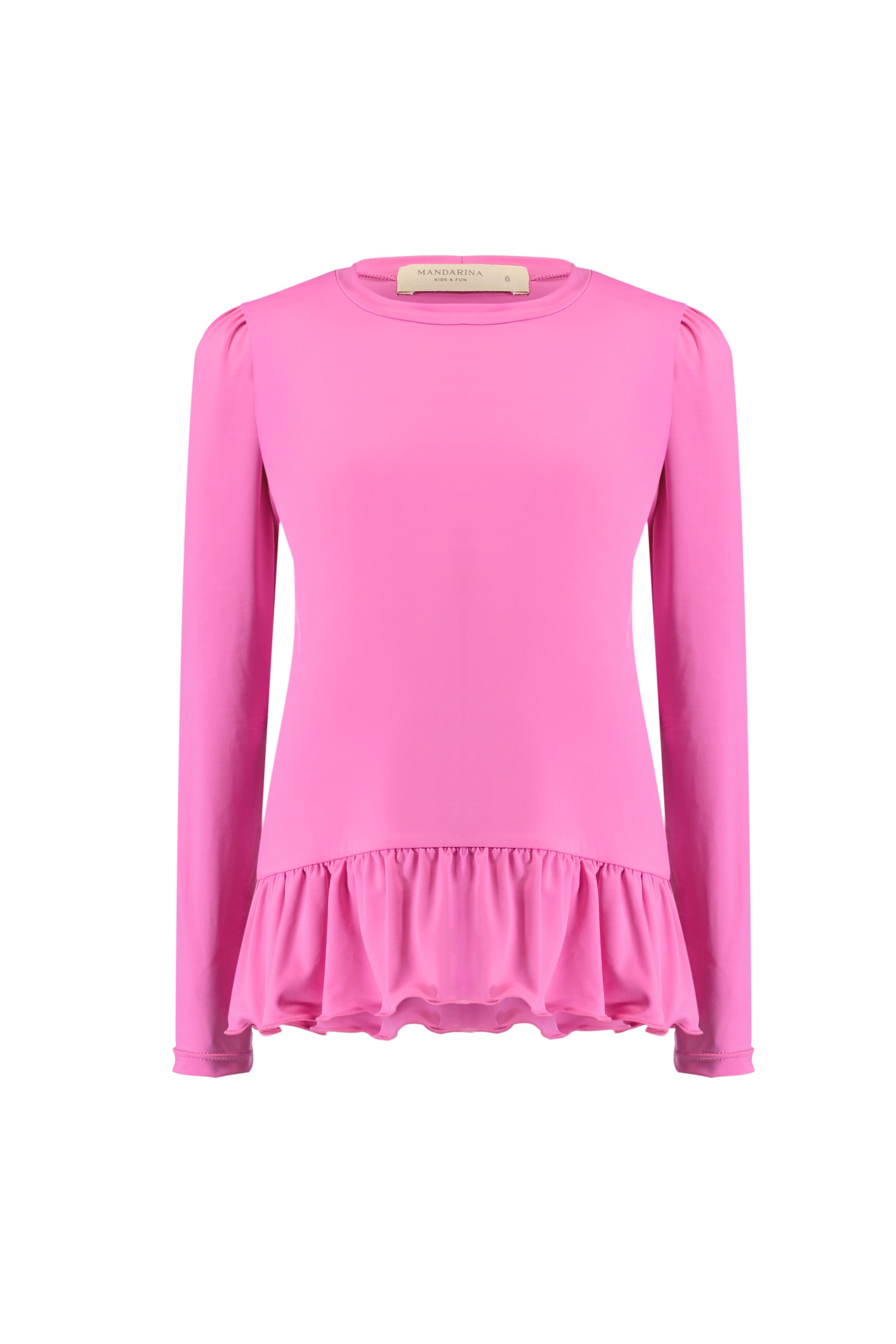 Camiseta Infantil Feminina UV 50 Pink