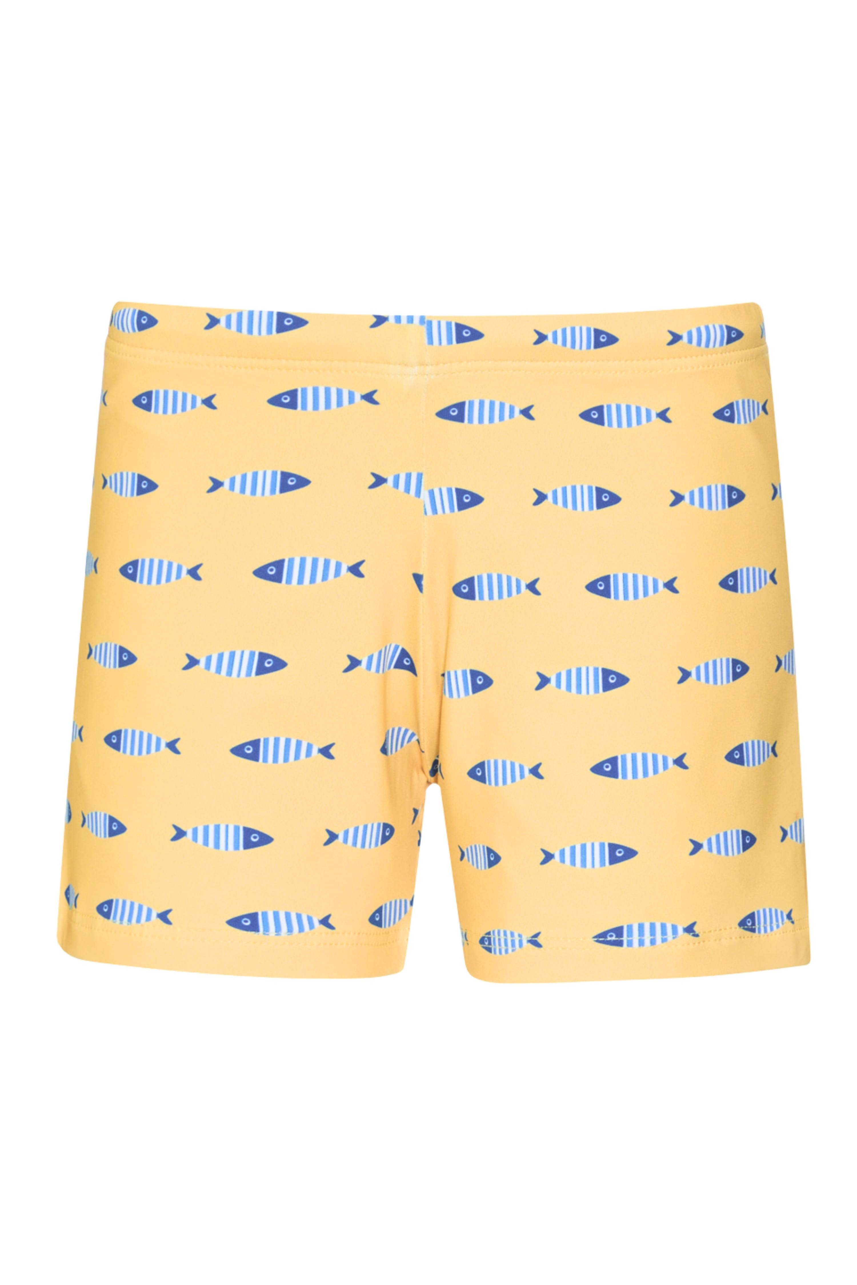 Sunga Infantil UV 50 Peixe Amarelo