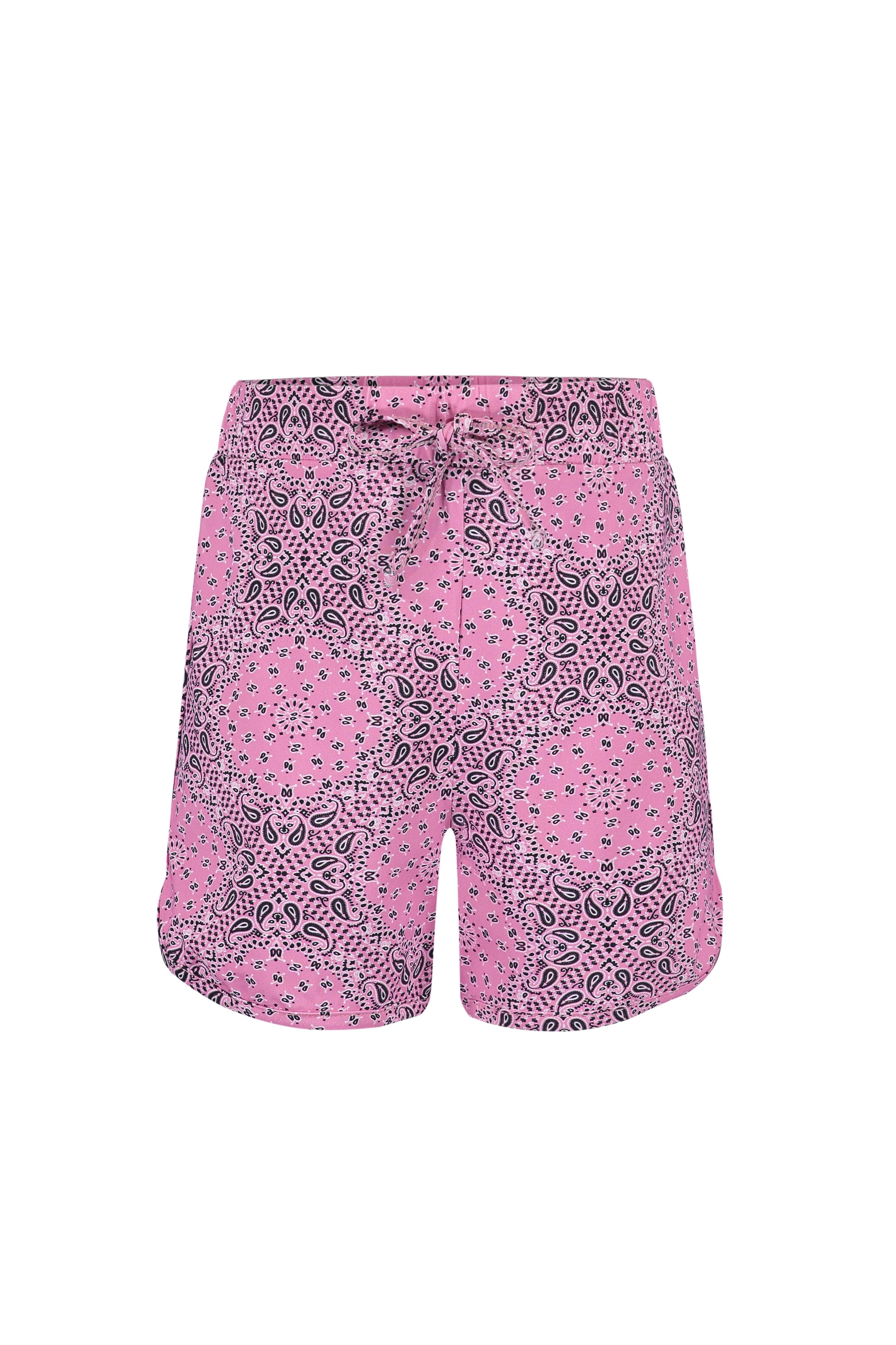 Shorts Infantil UV 50 Ella Paisley Pink