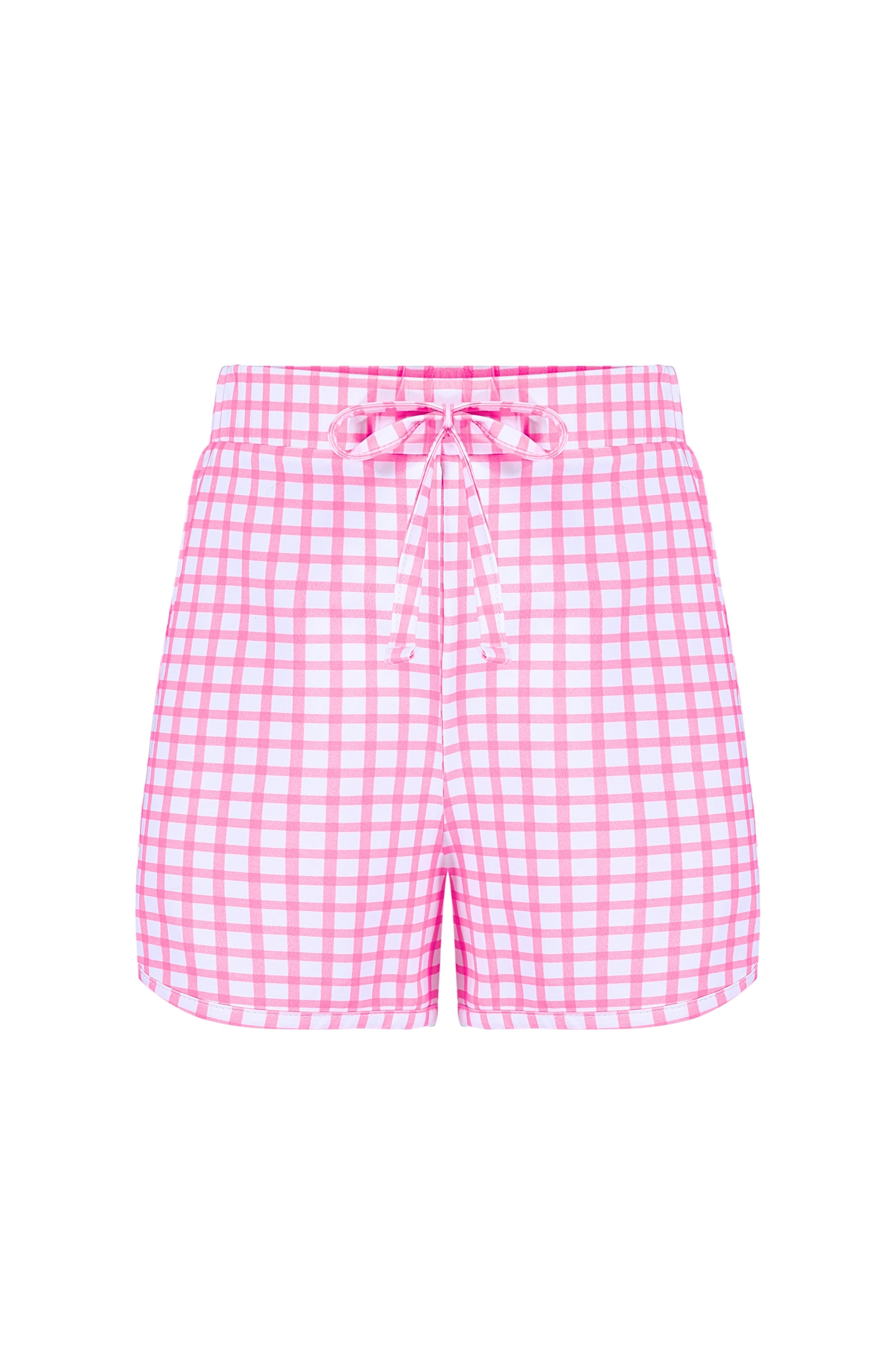 Shorts Infantil UV 50 Ella Vichy Pink