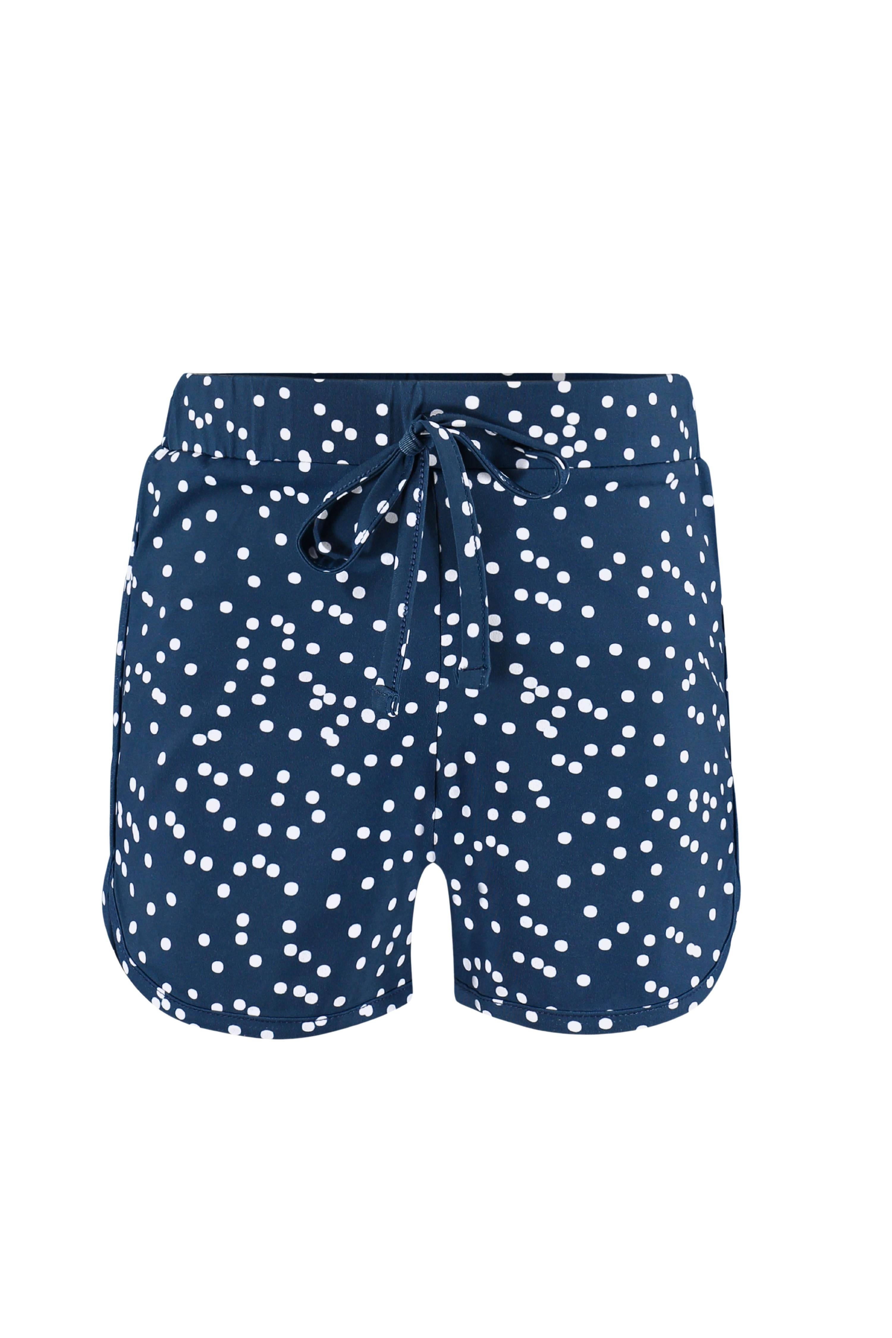 Shorts Infantil UV 50 Ella Dots Marinho