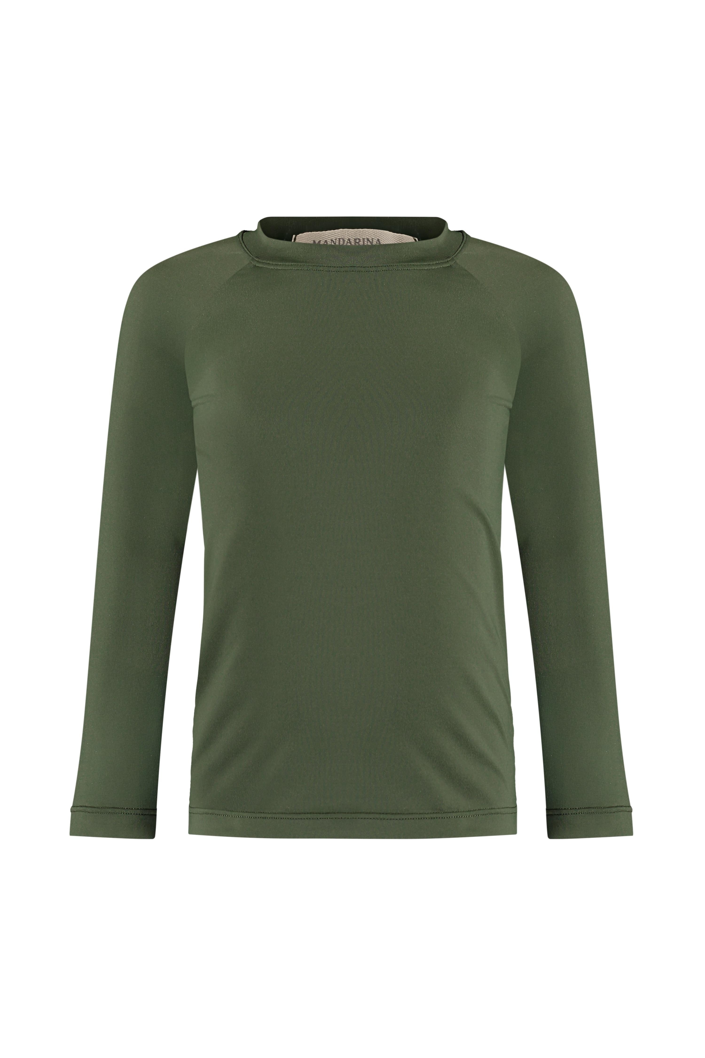 Camiseta Infantil Masculina UV 50 Verde