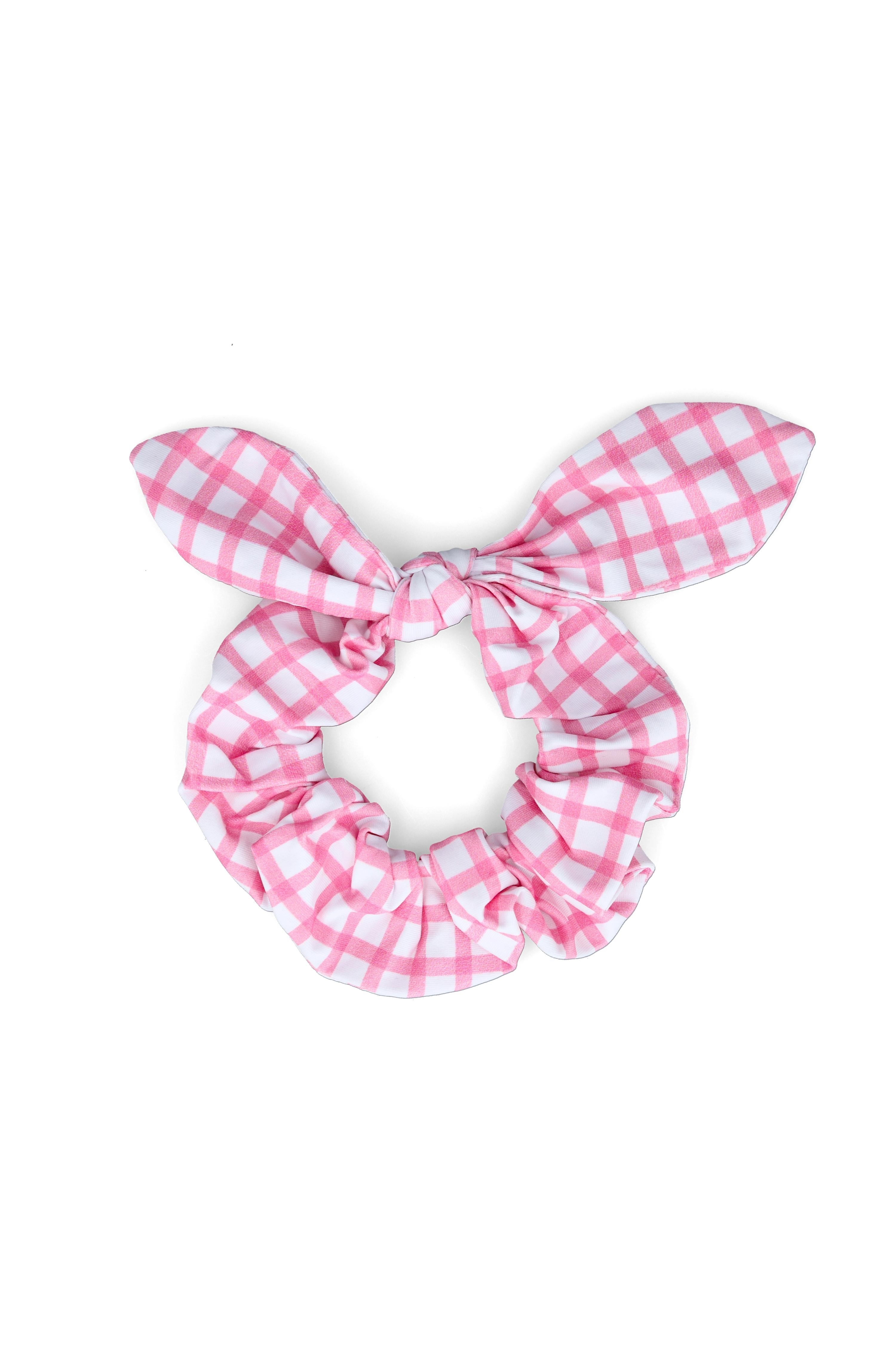 Scrunchie Vichy Pink