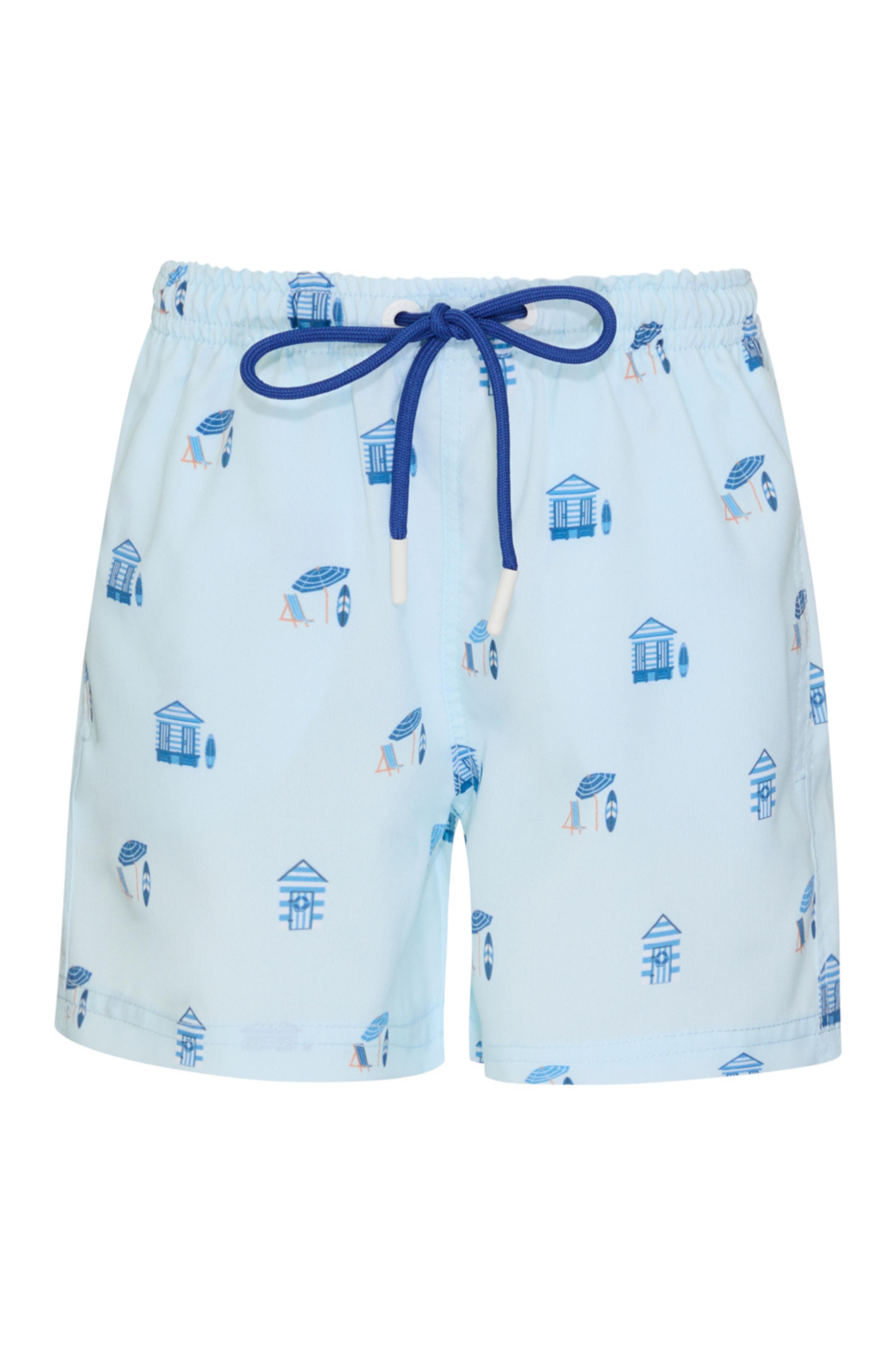 Shorts Infantil Beach Blue
