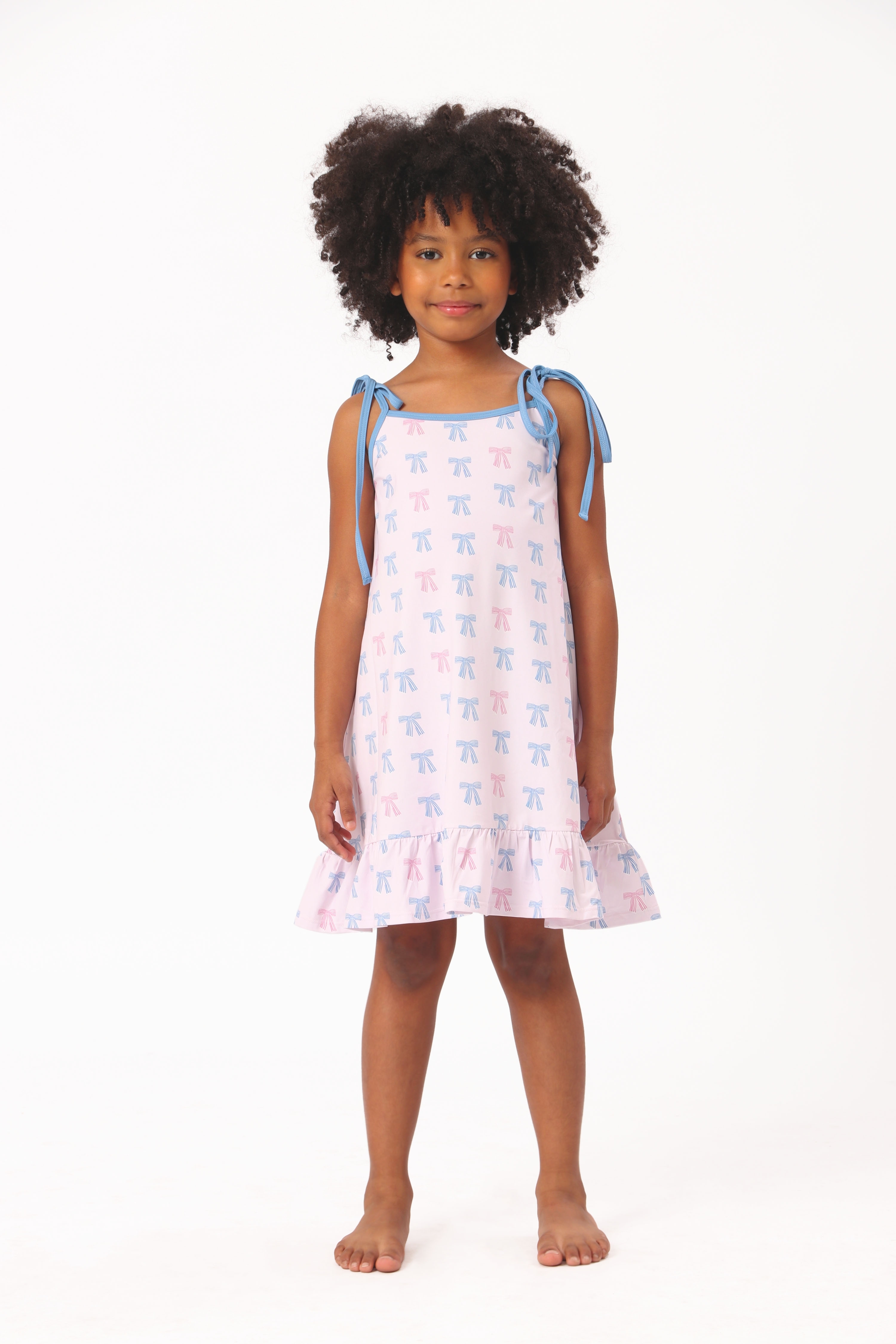 Vestido Infantil UV 50 Poppy Laços