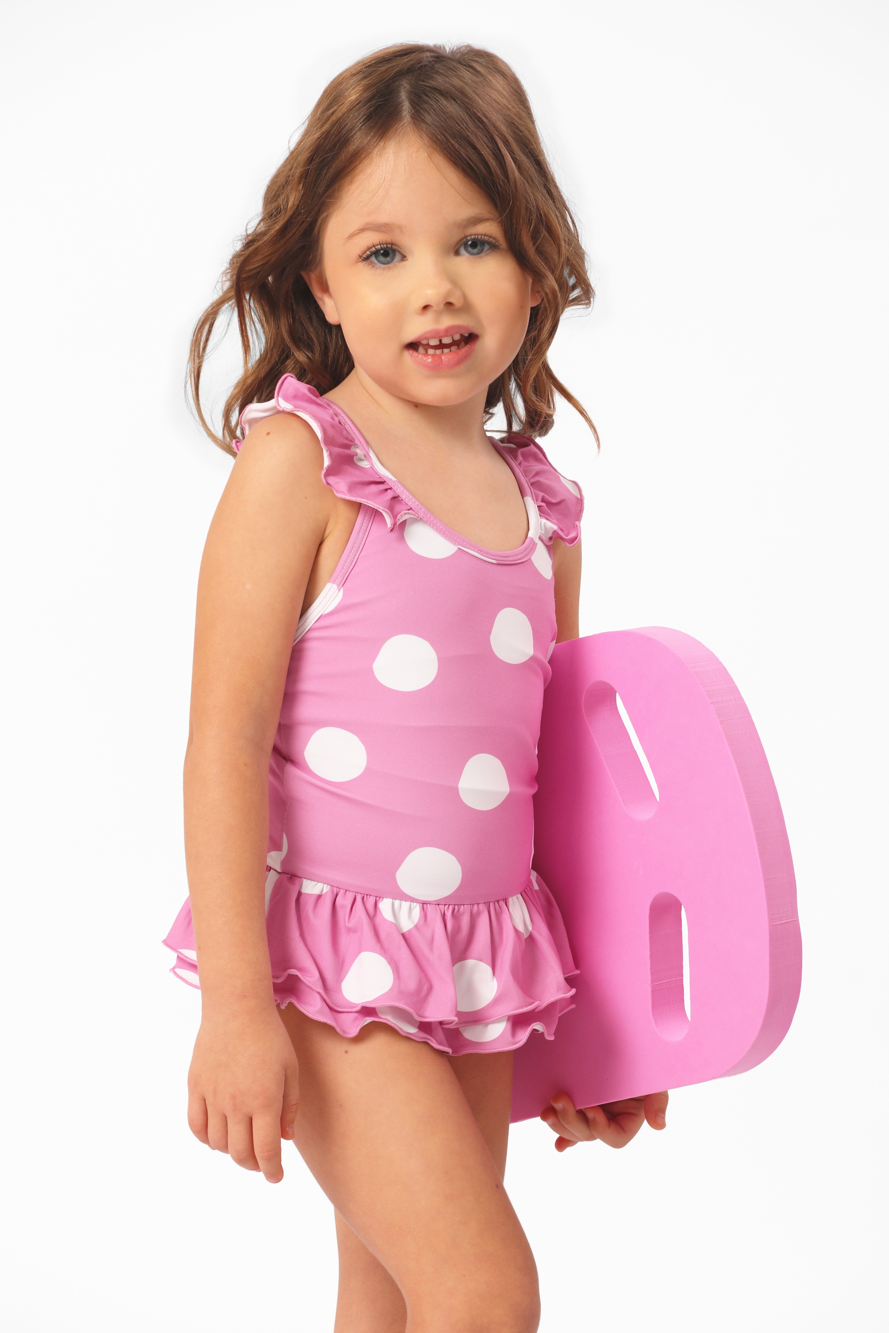Maiô Infantil UV 50 Melinda Pink