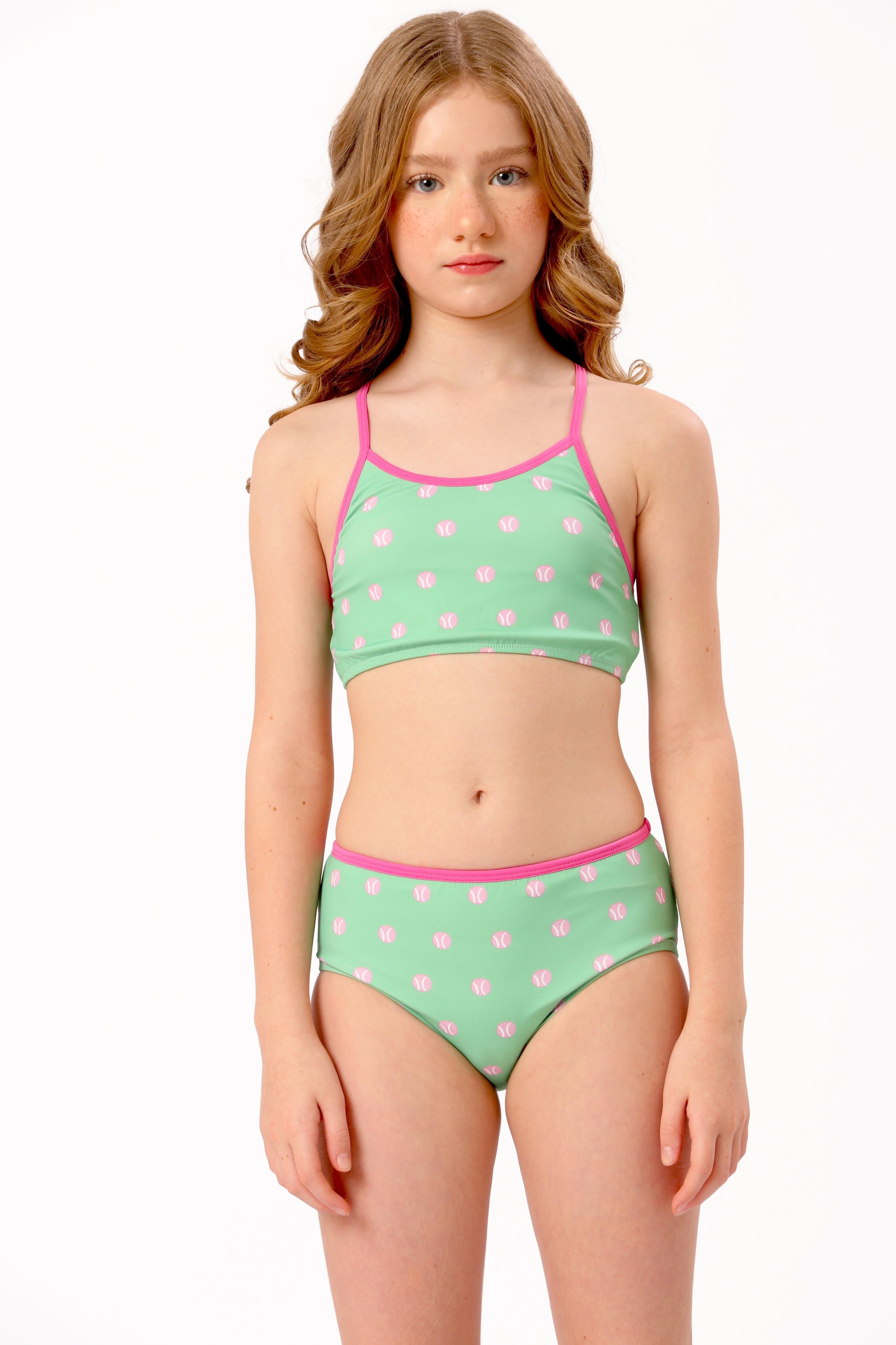 Biquíni Infantil UV 50 Lina Tênis