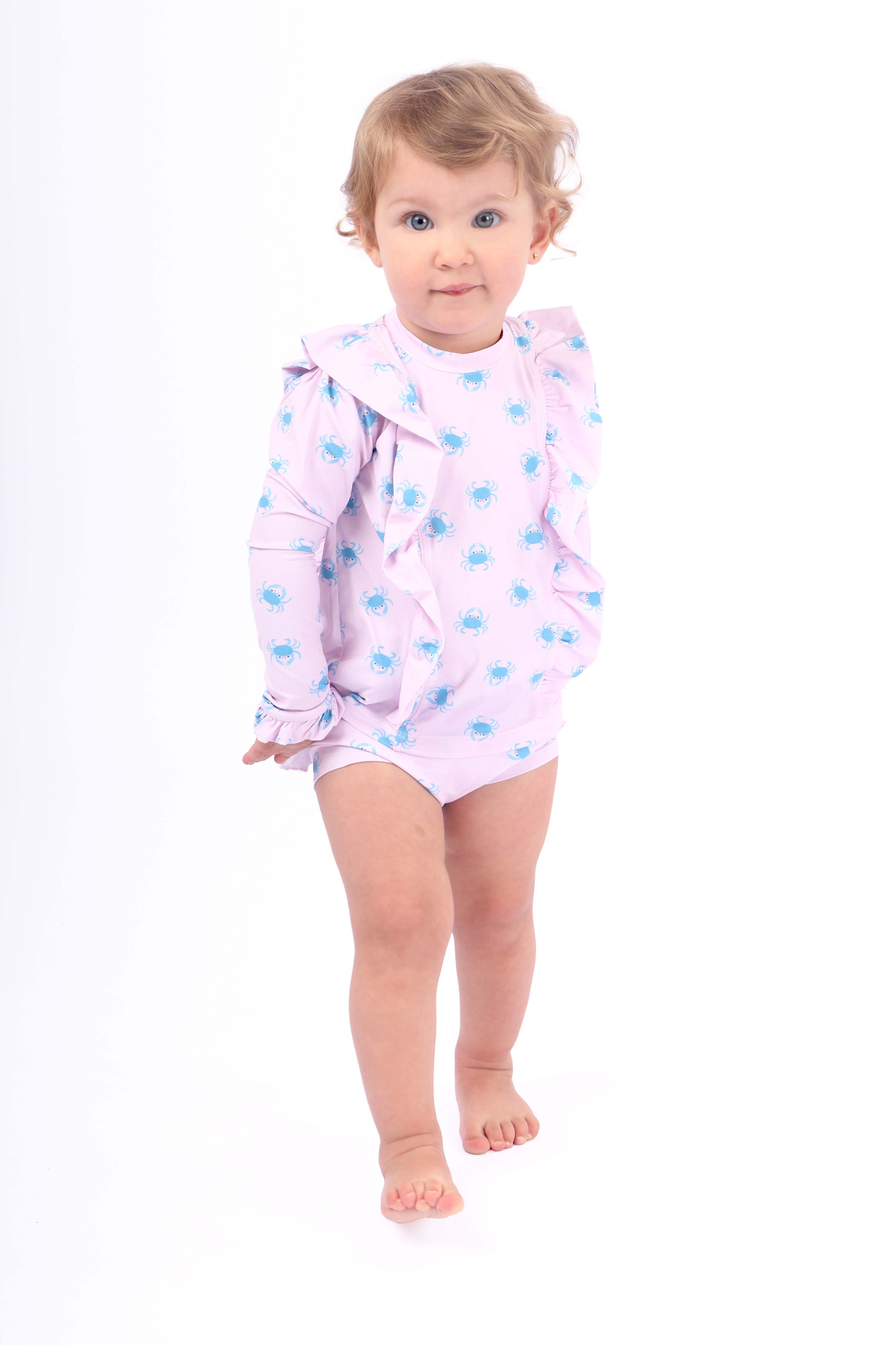 Conjunto Infantil UV 50 Caranguejo