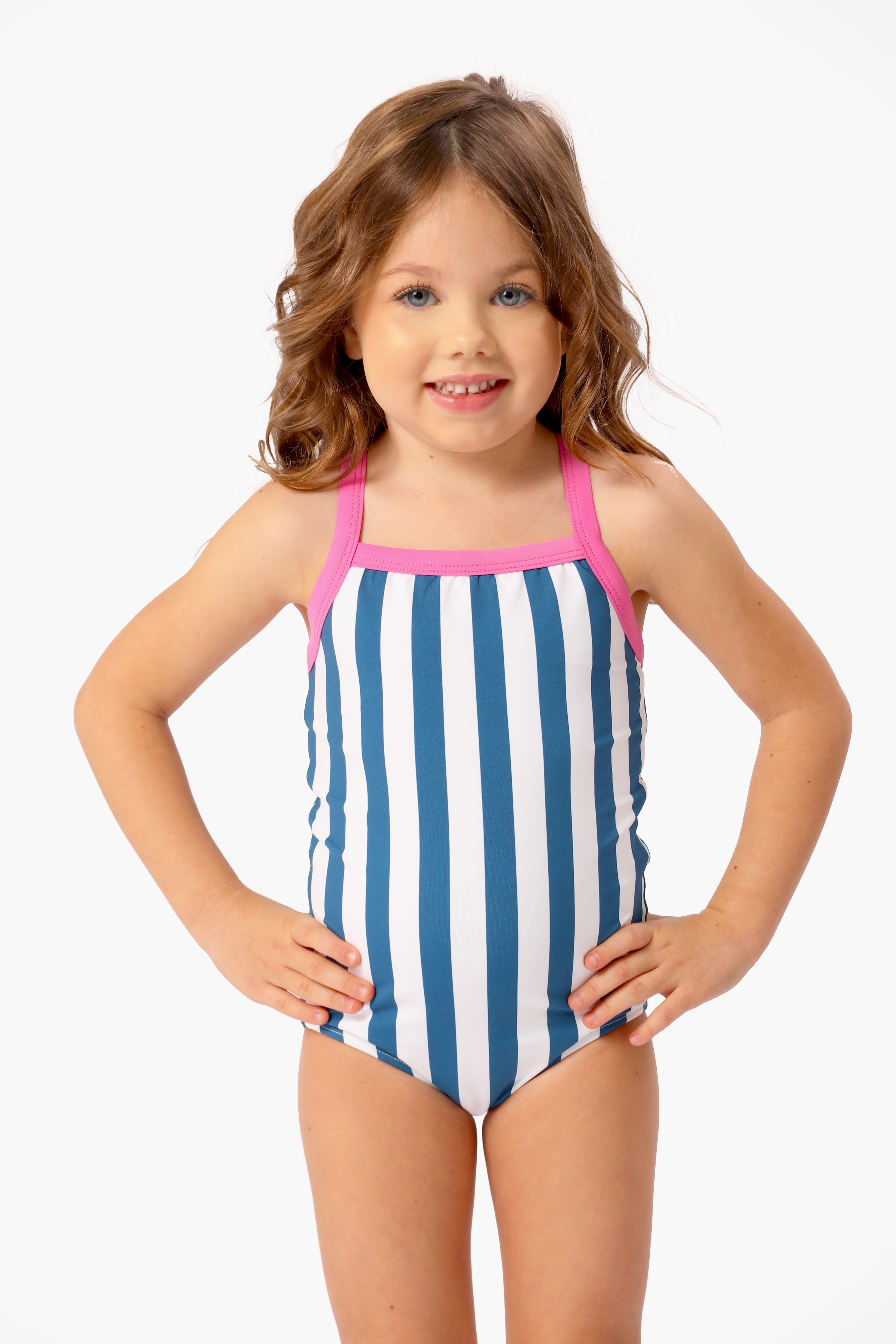 Maiô Infantil UV 50 Violette Marinho