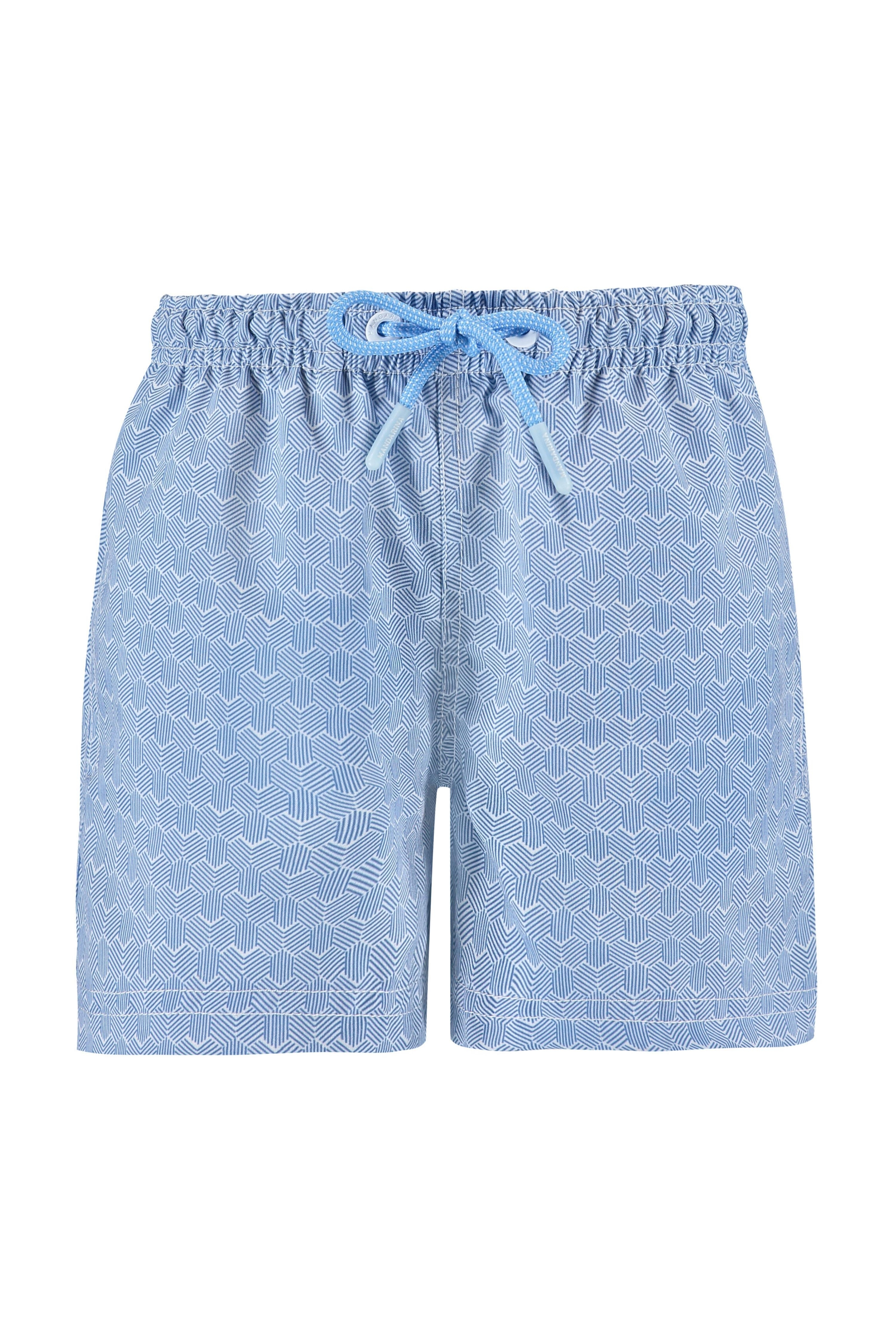 Shorts Infantil Colmeia Azul
