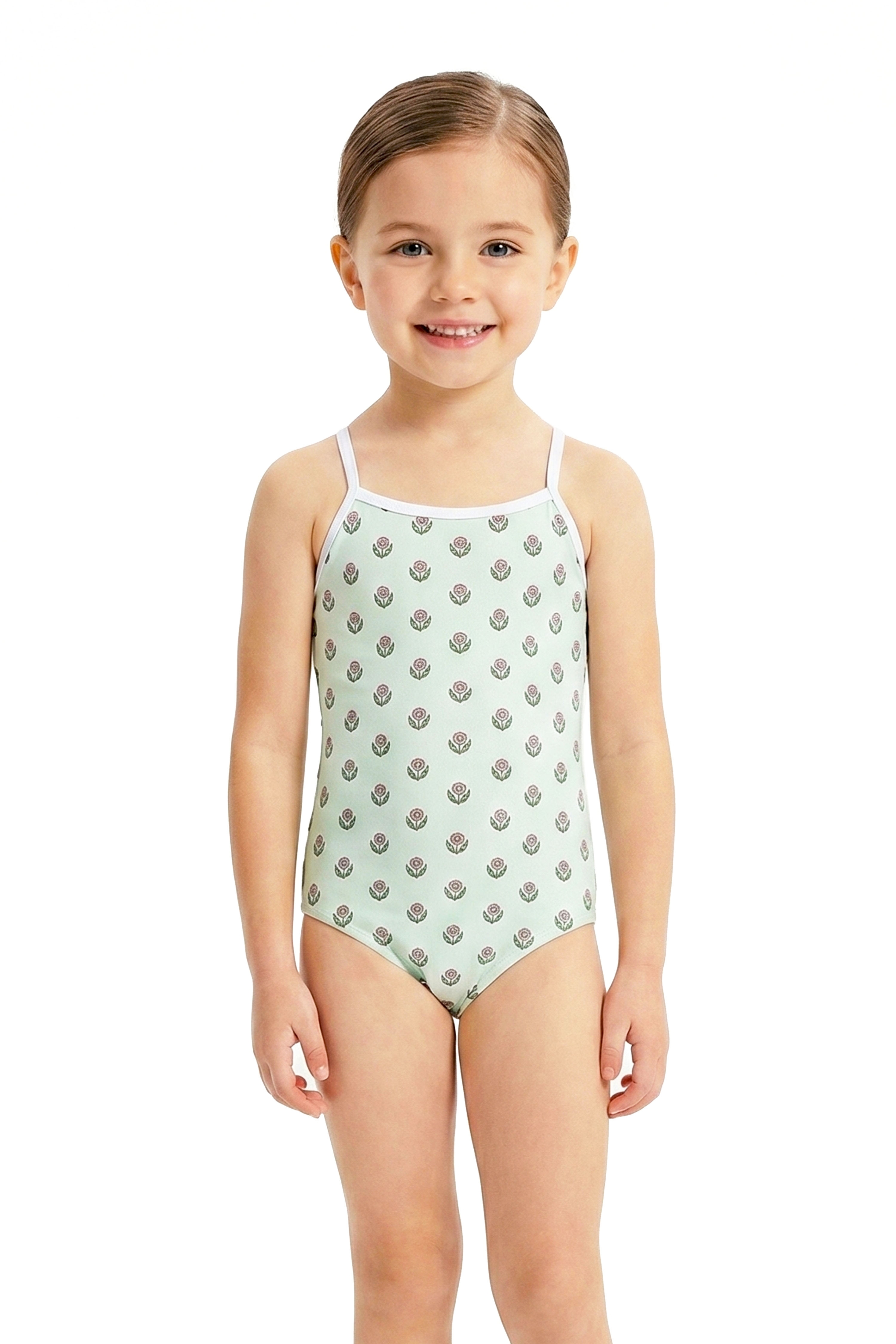 Maiô Infantil UV 50 Maya Blocky Verde