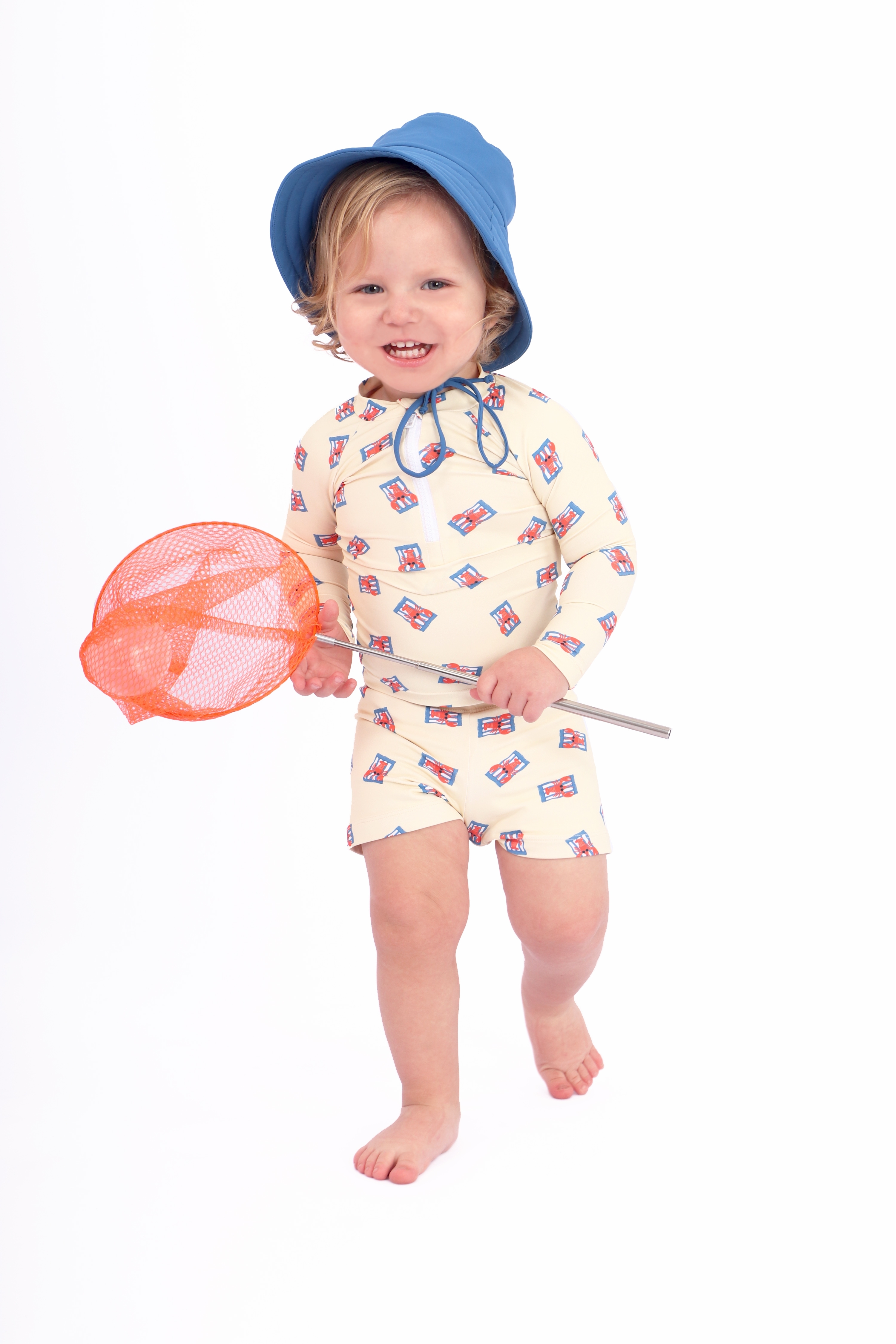 Conjunto Infantil Masculino UV 50 Lagosta