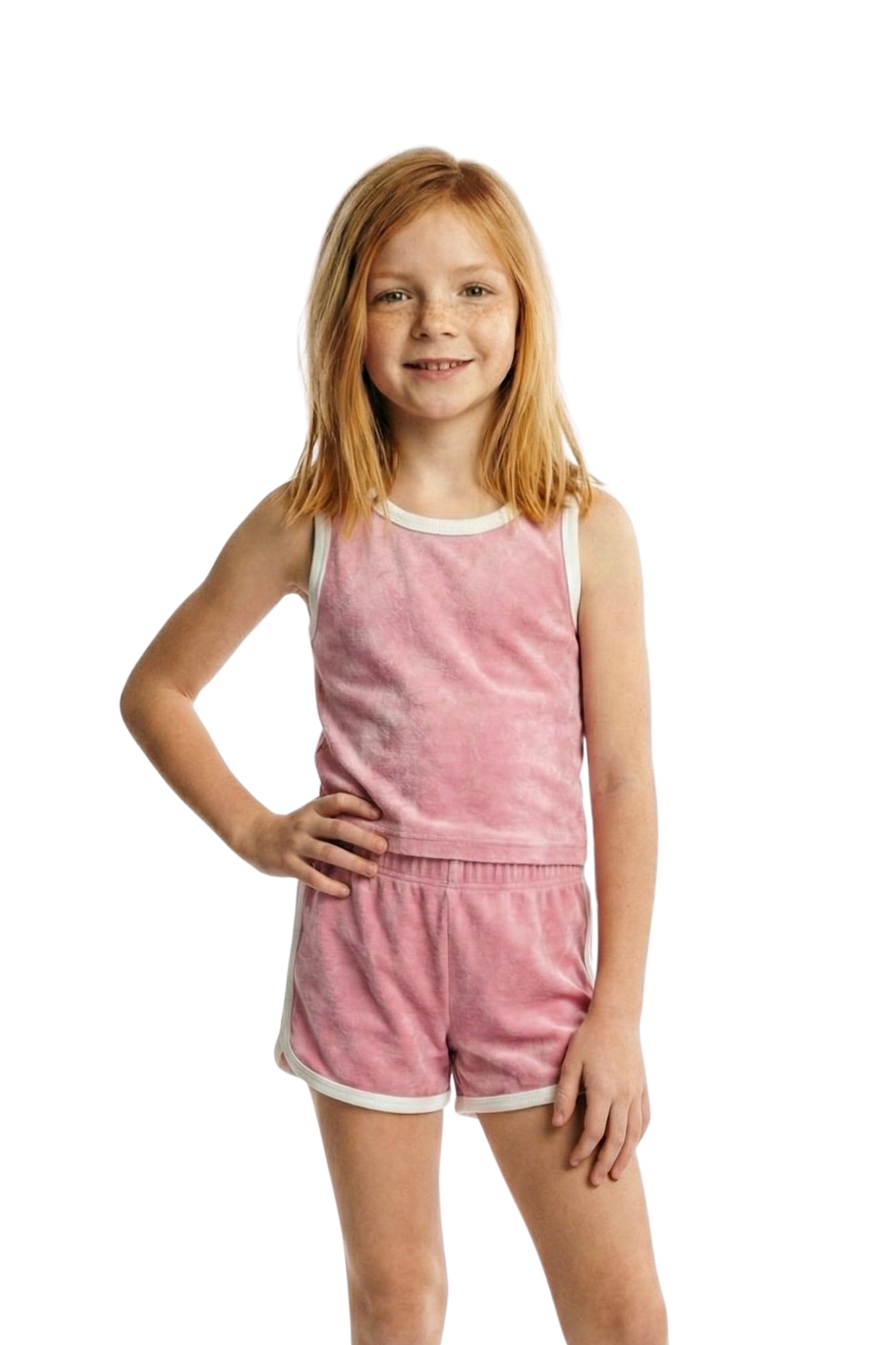Conjunto Infantil Feminino Plush Pink