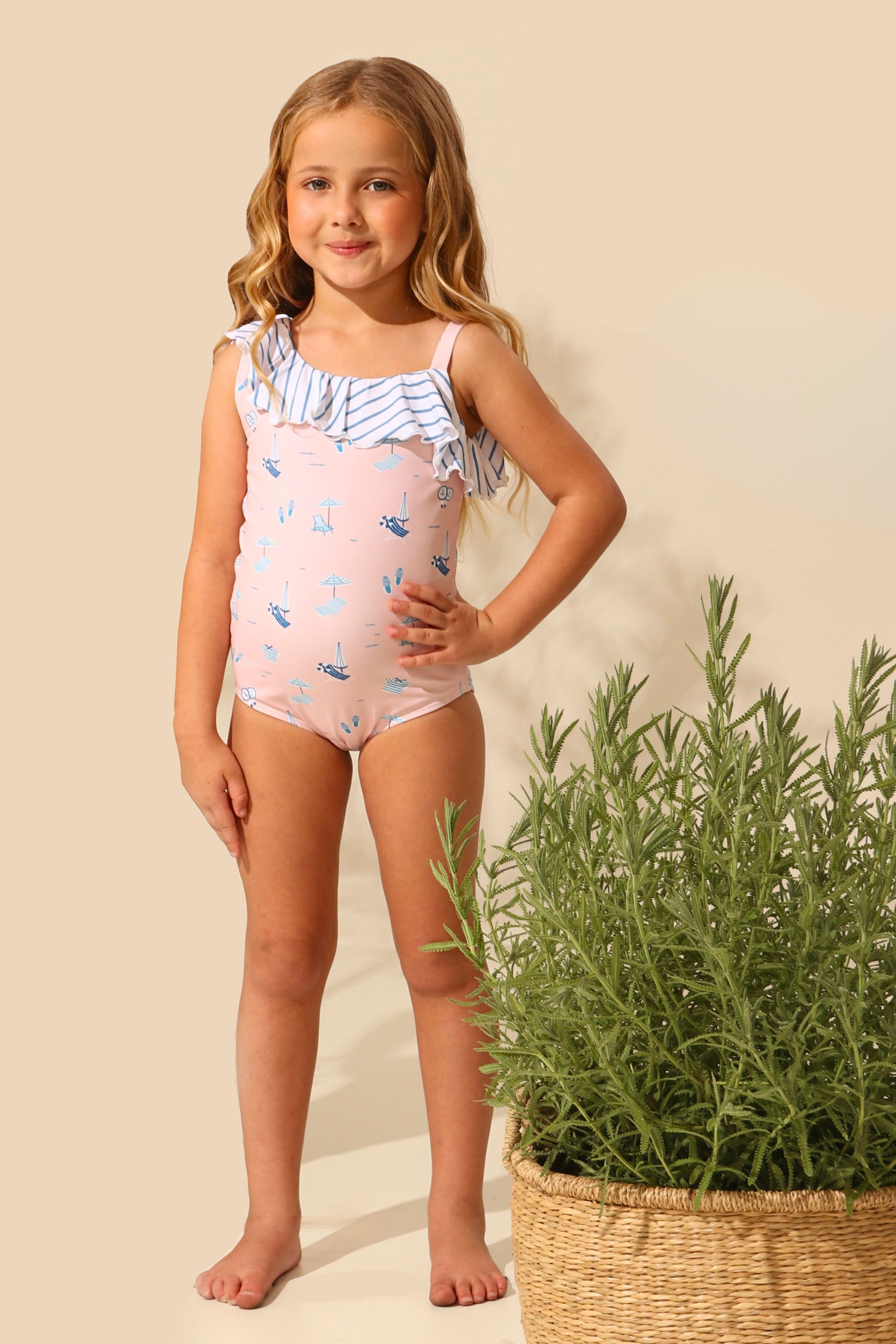 Maiô Infantil UV 50 Aurora Al Mare