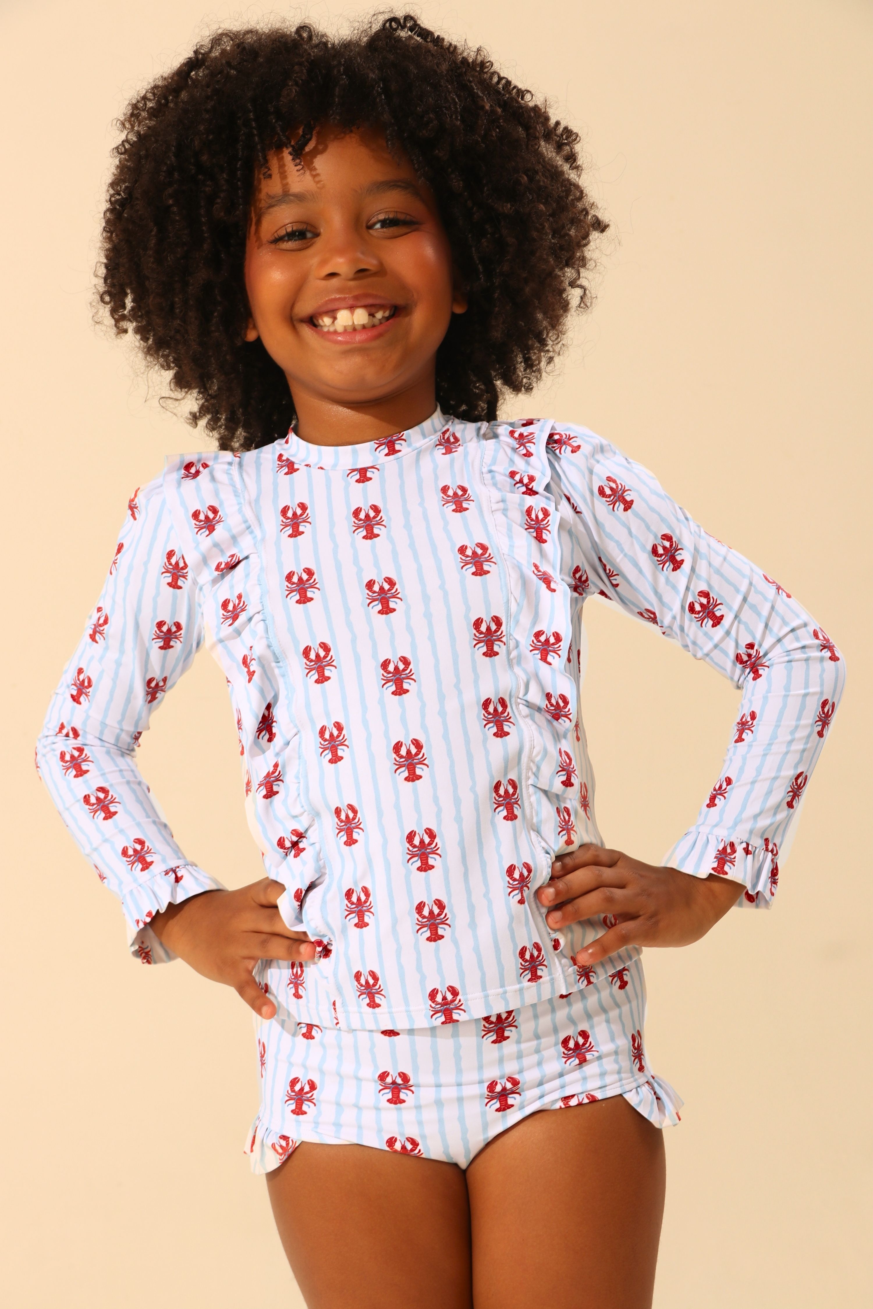 Conjunto Infantil UV 50 Aragosta