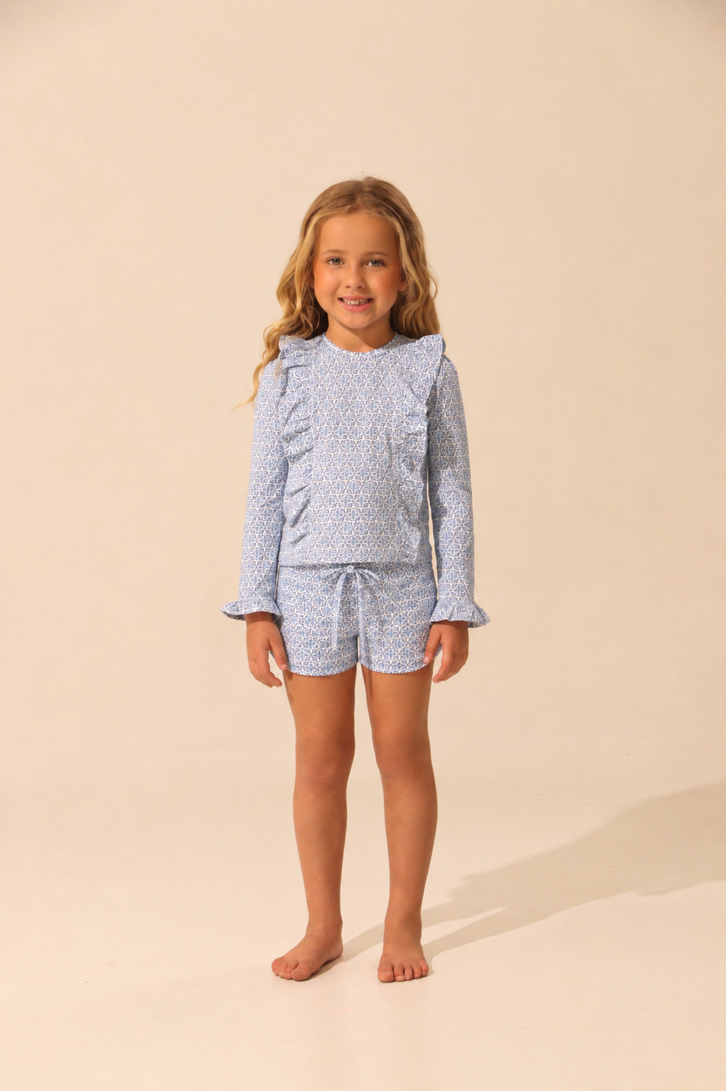 Shorts Ella Infantil UV 50 Maiolica