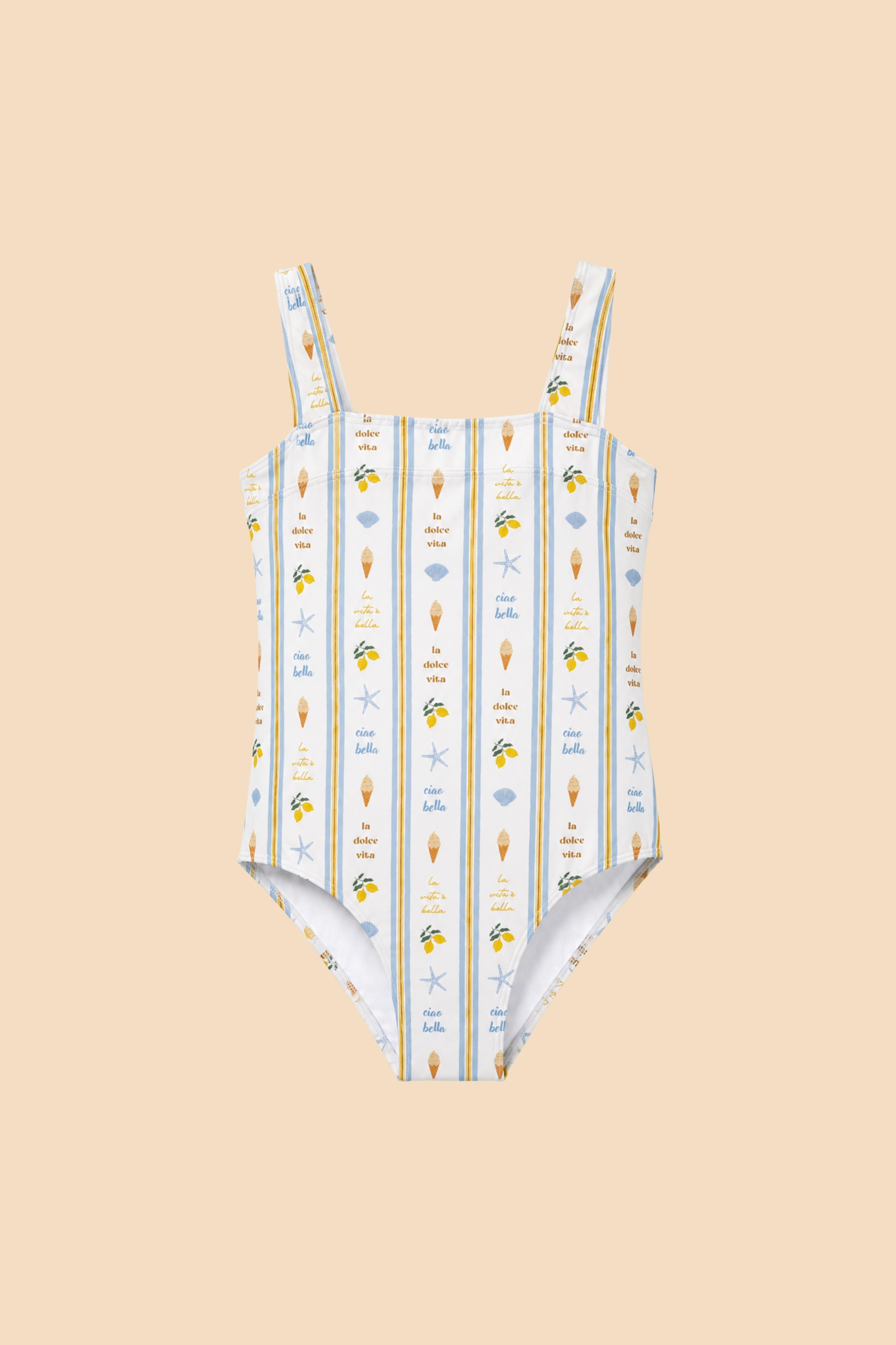 Maiô Infantil UV 50 Amalfi Dolce Vita