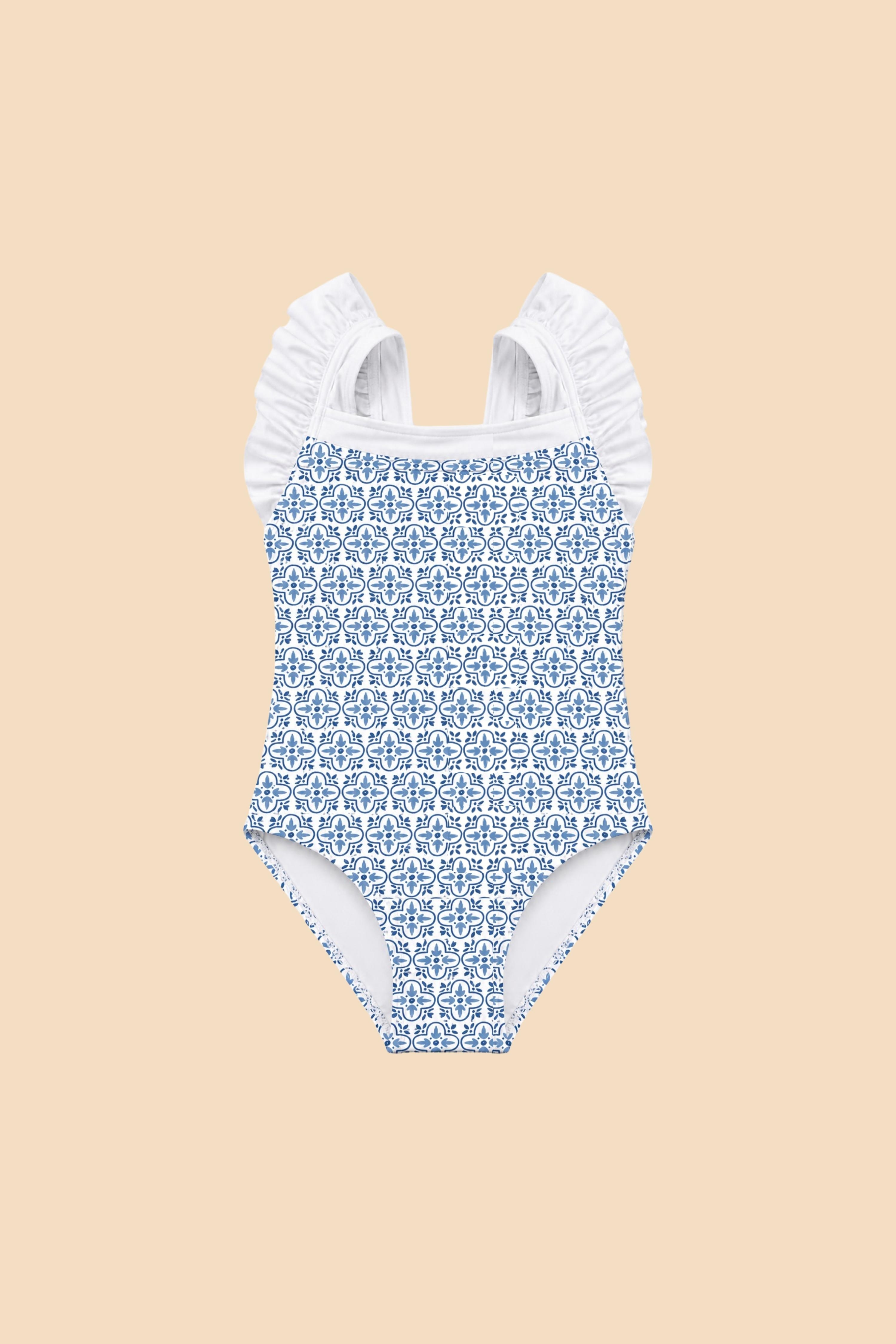Maiô Infantil UV 50 Portofino Maiolica